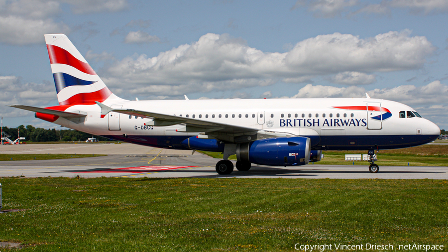 British Airways Airbus A319-131 (G-DBCG) | Photo 512940