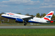 British Airways Airbus A319-131 (G-DBCG) at  Hamburg - Fuhlsbuettel (Helmut Schmidt), Germany