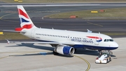 British Airways Airbus A319-131 (G-DBCG) at  Dusseldorf - International, Germany