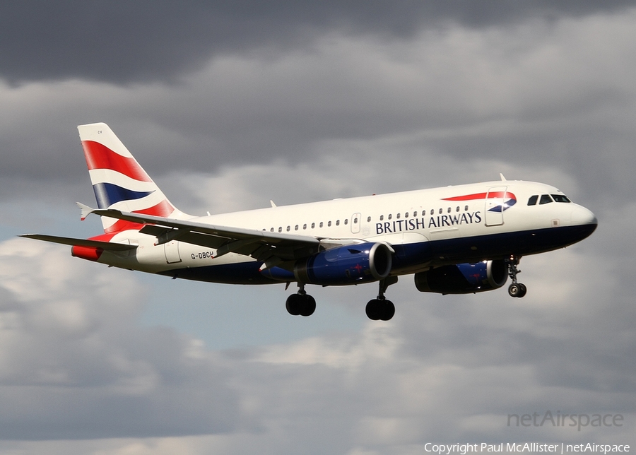 British Airways Airbus A319-131 (G-DBCH) | Photo 26875