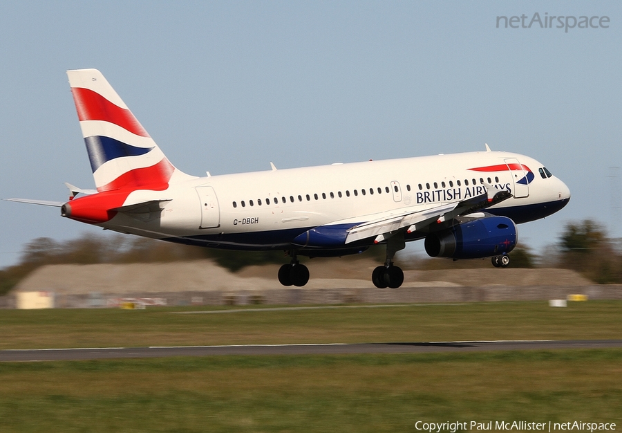 British Airways Airbus A319-131 (G-DBCH) | Photo 40403