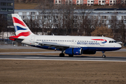 British Airways Airbus A319-131 (G-DBCH) at  Innsbruck - Kranebitten, Austria