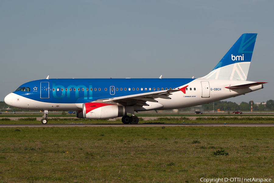 bmi Airbus A319-131 (G-DBCH) | Photo 199626
