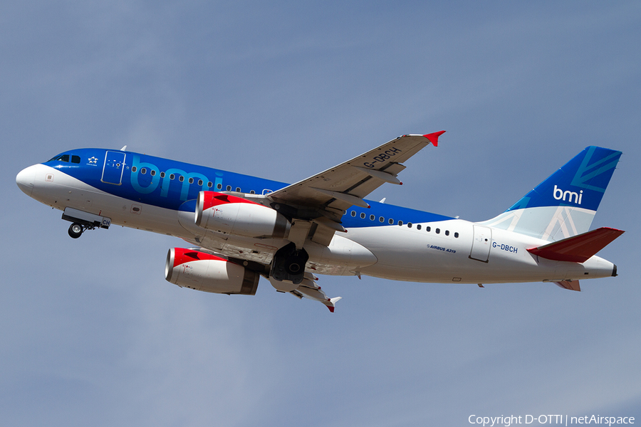 bmi Airbus A319-131 (G-DBCH) | Photo 303946