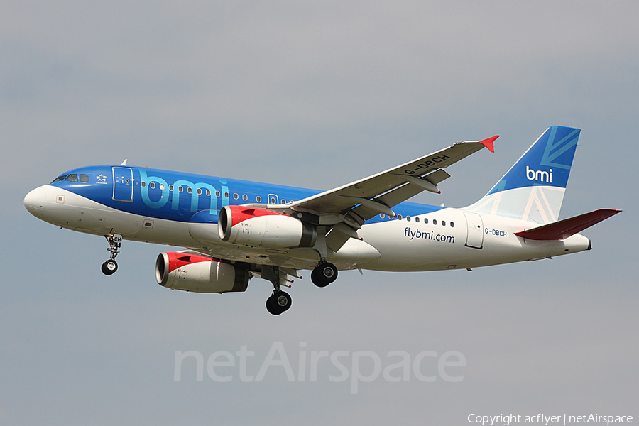 bmi Airbus A319-131 (G-DBCH) | Photo 387831