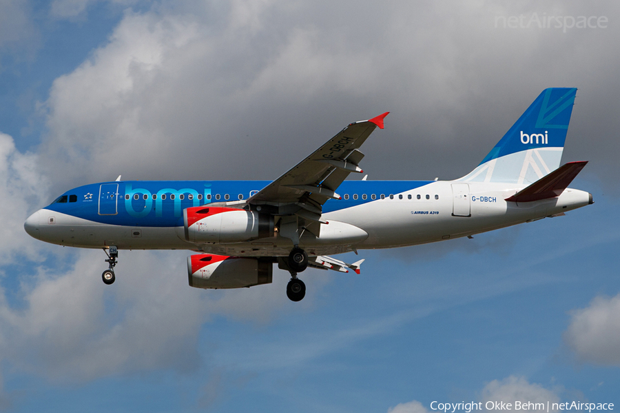 bmi Airbus A319-131 (G-DBCH) | Photo 41798