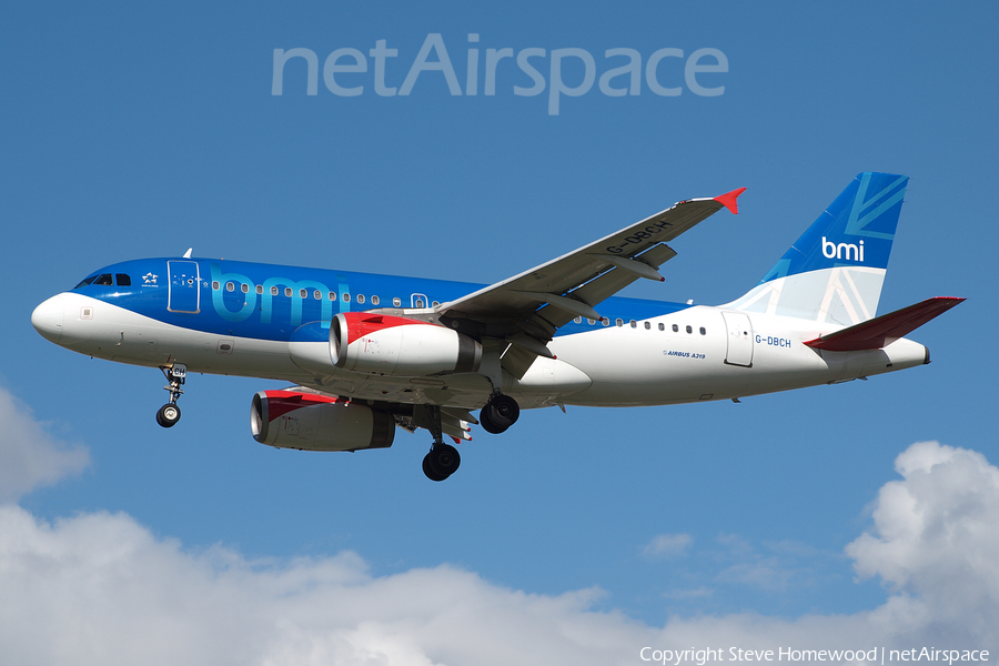 bmi Airbus A319-131 (G-DBCH) | Photo 668976