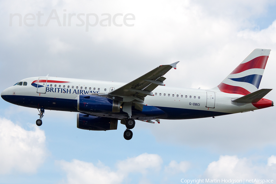 British Airways Airbus A319-131 (G-DBCI) | Photo 49889