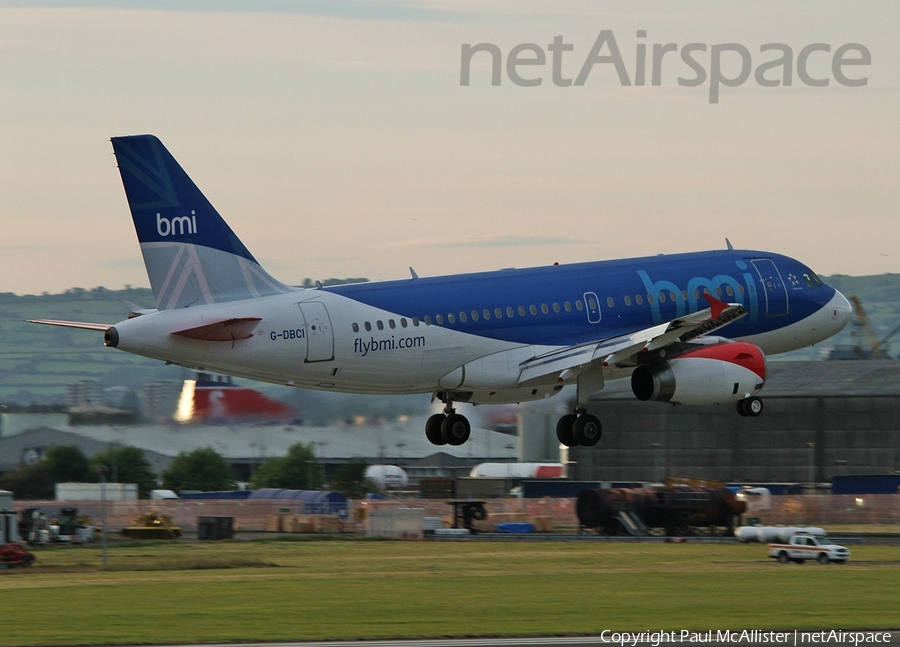 bmi Airbus A319-131 (G-DBCI) | Photo 27318