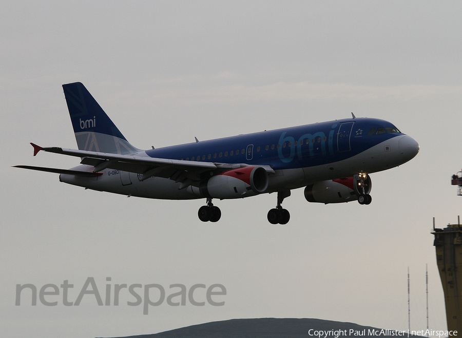 bmi Airbus A319-131 (G-DBCI) | Photo 62353