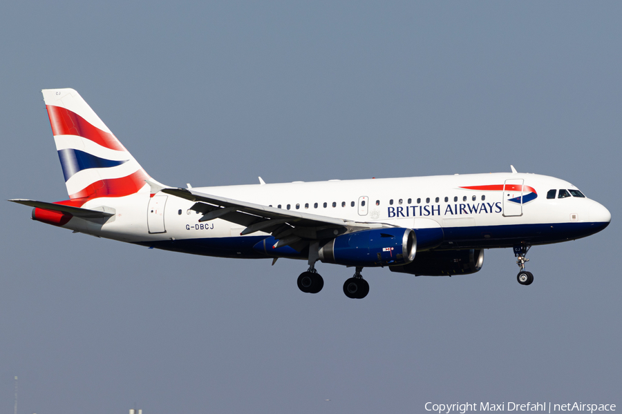 British Airways Airbus A319-131 (G-DBCJ) | Photo 506491
