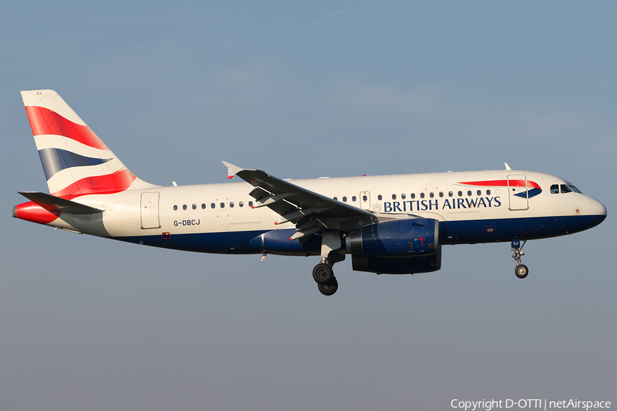 British Airways Airbus A319-131 (G-DBCJ) | Photo 526899
