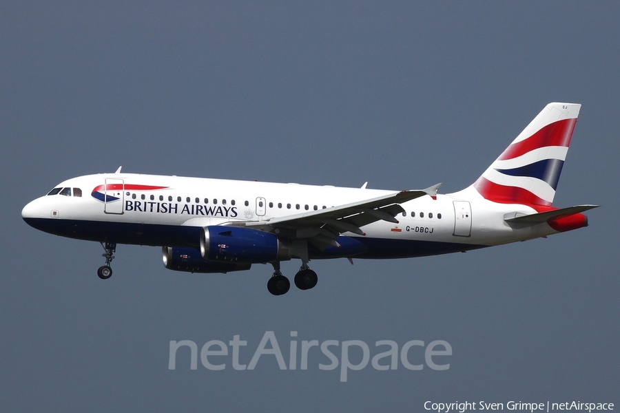 British Airways Airbus A319-131 (G-DBCJ) | Photo 459580