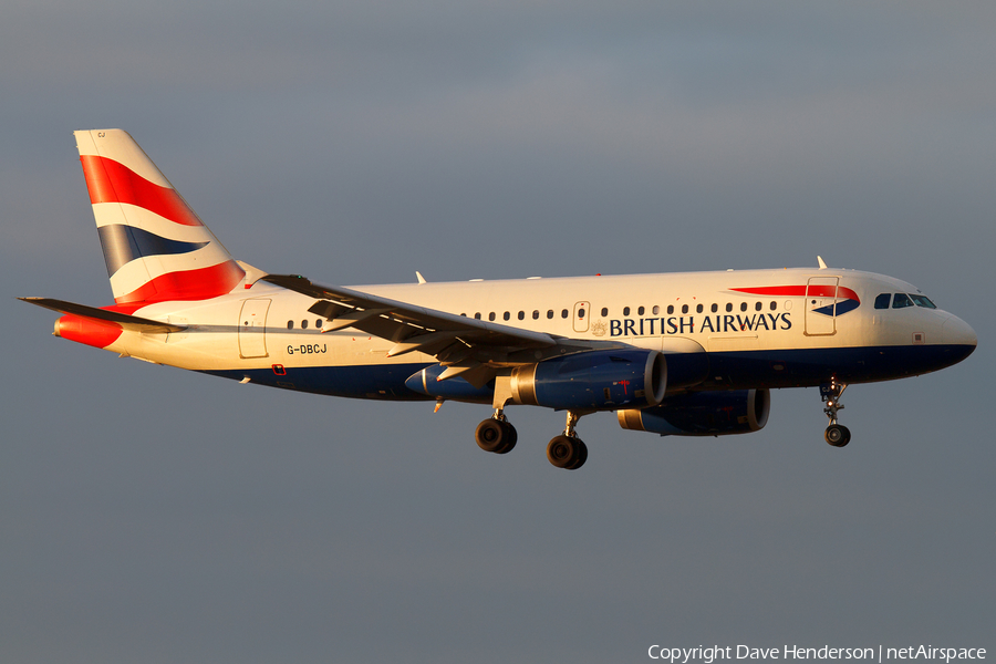 British Airways Airbus A319-131 (G-DBCJ) | Photo 21534