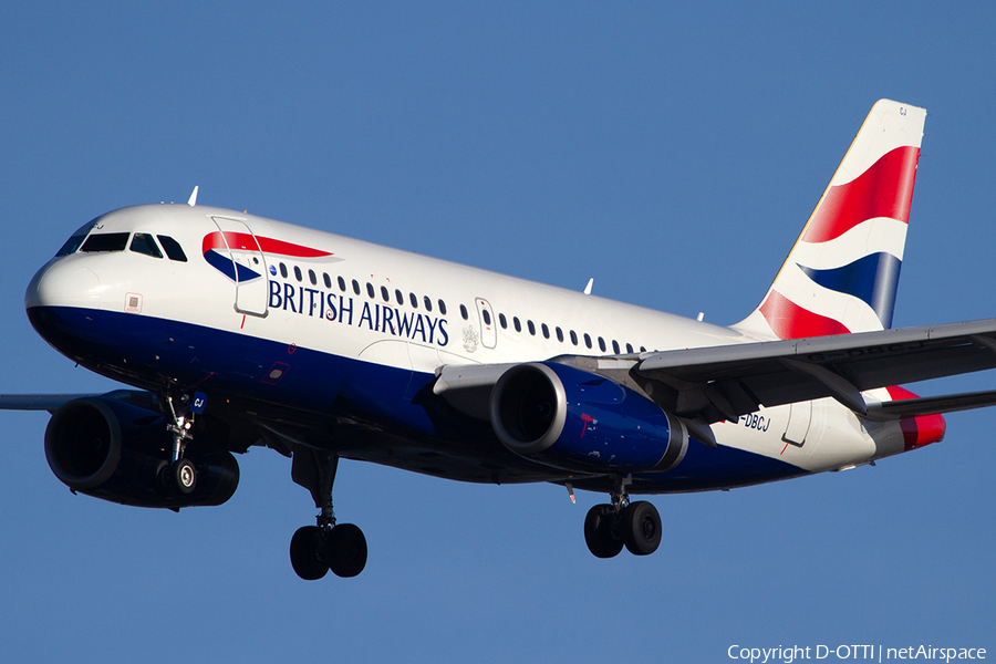 British Airways Airbus A319-131 (G-DBCJ) | Photo 400223