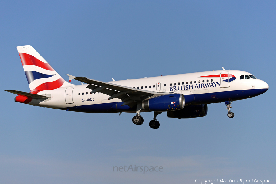 British Airways Airbus A319-131 (G-DBCJ) | Photo 478633