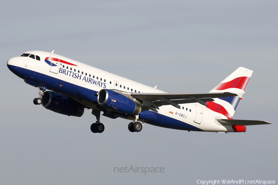 British Airways Airbus A319-131 (G-DBCJ) | Photo 536073