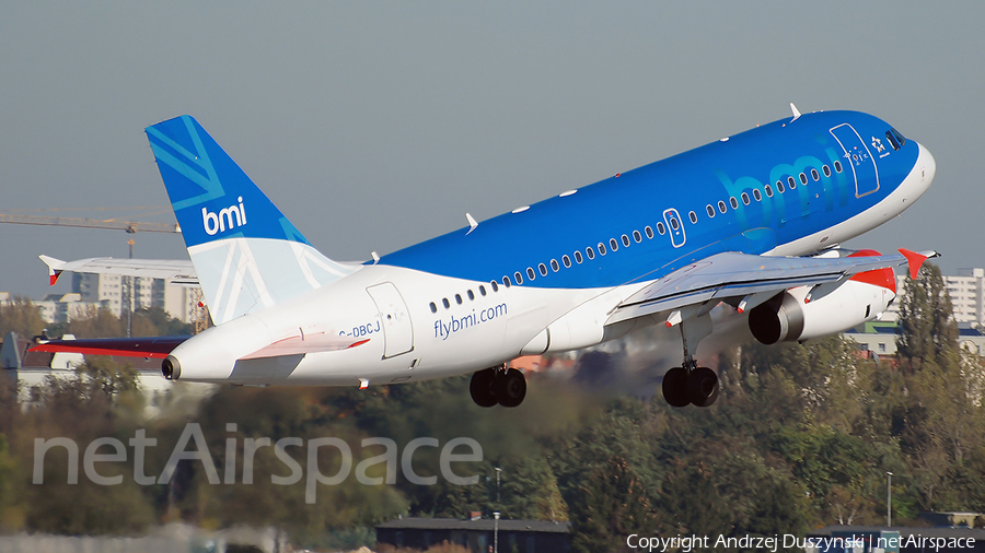 bmi Airbus A319-131 (G-DBCJ) | Photo 448915