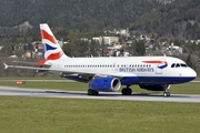 British Airways Airbus A319-131 (G-DBCK) at  Innsbruck - Kranebitten, Austria