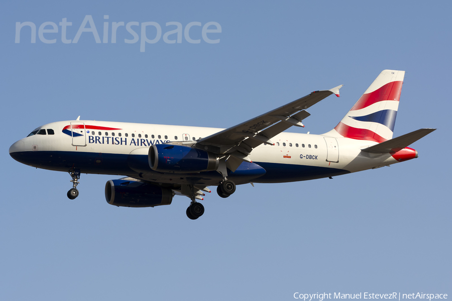 British Airways Airbus A319-131 (G-DBCK) | Photo 475653