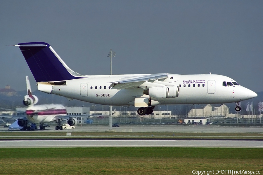 Lufthansa (CityLine) BAe Systems BAe-146-200 (G-DEBE) | Photo 389961