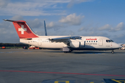 Swissair Express BAe Systems BAe-146-200A (G-DEFL) at  Hamburg - Fuhlsbuettel (Helmut Schmidt), Germany