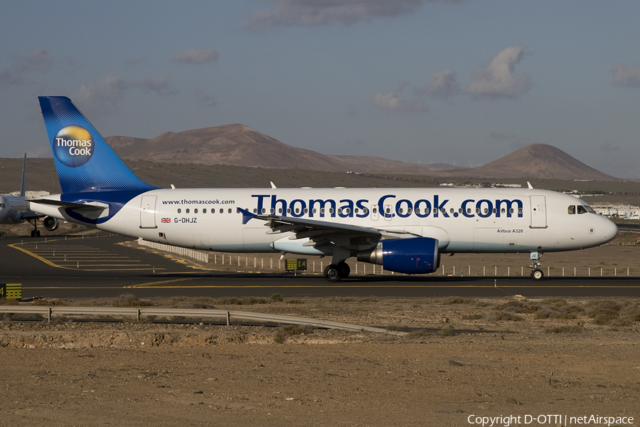 Thomas Cook Airlines Airbus A320-214 (G-DHJZ) | Photo 271196