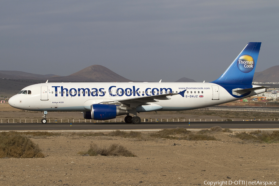 Thomas Cook Airlines Airbus A320-214 (G-DHJZ) | Photo 327996
