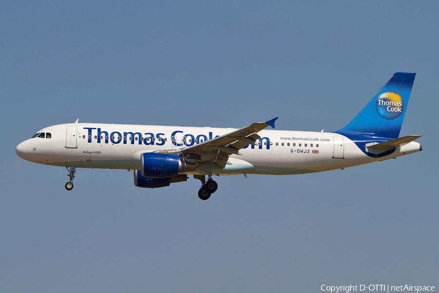 Thomas Cook Airlines Airbus A320-214 (G-DHJZ) | Photo 366719