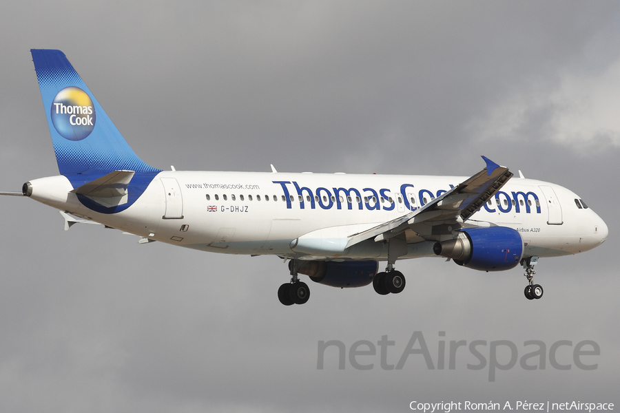 Thomas Cook Airlines Airbus A320-214 (G-DHJZ) | Photo 281668