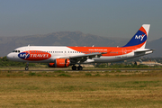MyTravel Airways Airbus A320-214 (G-DHRG) at  Palma De Mallorca - Son San Juan, Spain