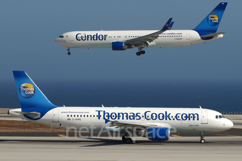 Thomas Cook Airlines Airbus A320-214 (G-DHRG) at  Tenerife Sur - Reina Sofia, Spain