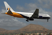 Monarch Airlines Boeing 767-31K(ER) (G-DIMB) at  Lanzarote - Arrecife, Spain