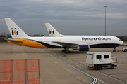 Monarch Airlines Boeing 767-31K(ER) (G-DIMB) at  London - Luton, United Kingdom