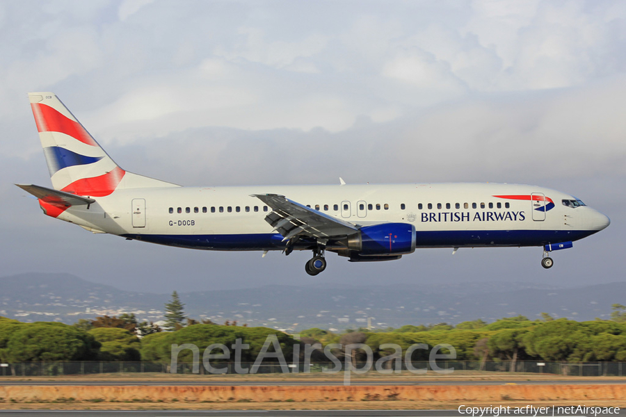 British Airways Boeing 737-436 (G-DOCB) | Photo 168622