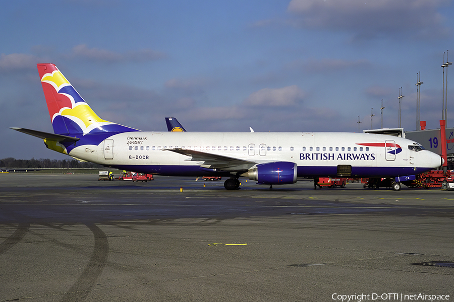 British Airways Boeing 737-436 (G-DOCB) | Photo 550643