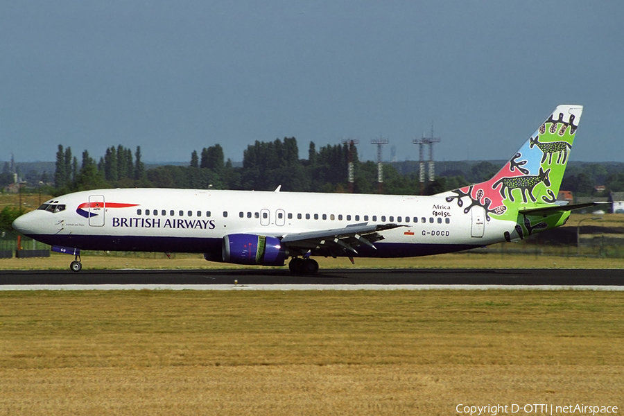 British Airways Boeing 737-436 (G-DOCD) | Photo 360382