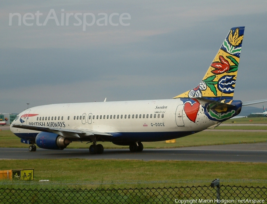 British Airways Boeing 737-436 (G-DOCE) | Photo 6540