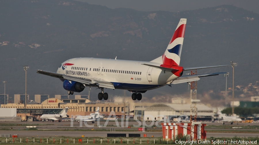 British Airways Boeing 737-436 (G-DOCF) | Photo 223891