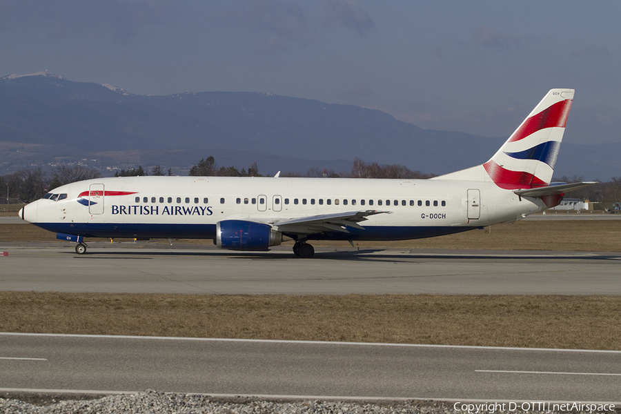 British Airways Boeing 737-436 (G-DOCH) | Photo 376833