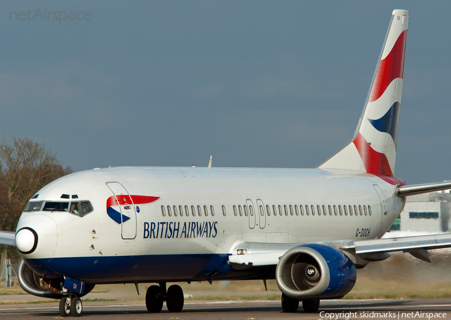 British Airways Boeing 737-436 (G-DOCH) | Photo 22073