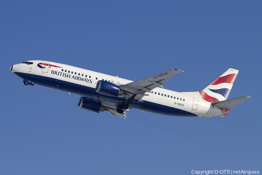 British Airways Boeing 737-436 (G-DOCH) | Photo 332542