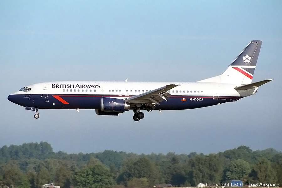 British Airways Boeing 737-436 (G-DOCJ) | Photo 144424
