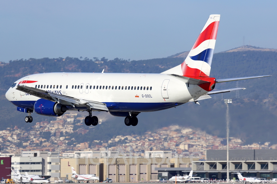 British Airways Boeing 737-436 (G-DOCL) | Photo 174474