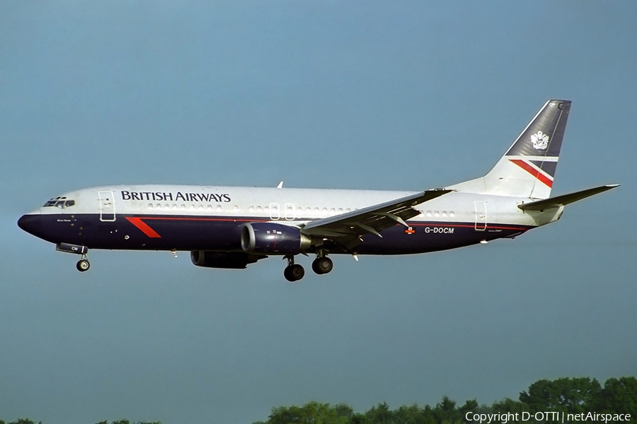 British Airways Boeing 737-436 (G-DOCM) | Photo 284514