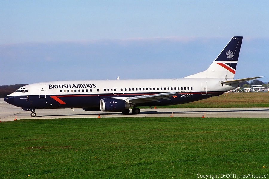 British Airways Boeing 737-436 (G-DOCN) | Photo 180664