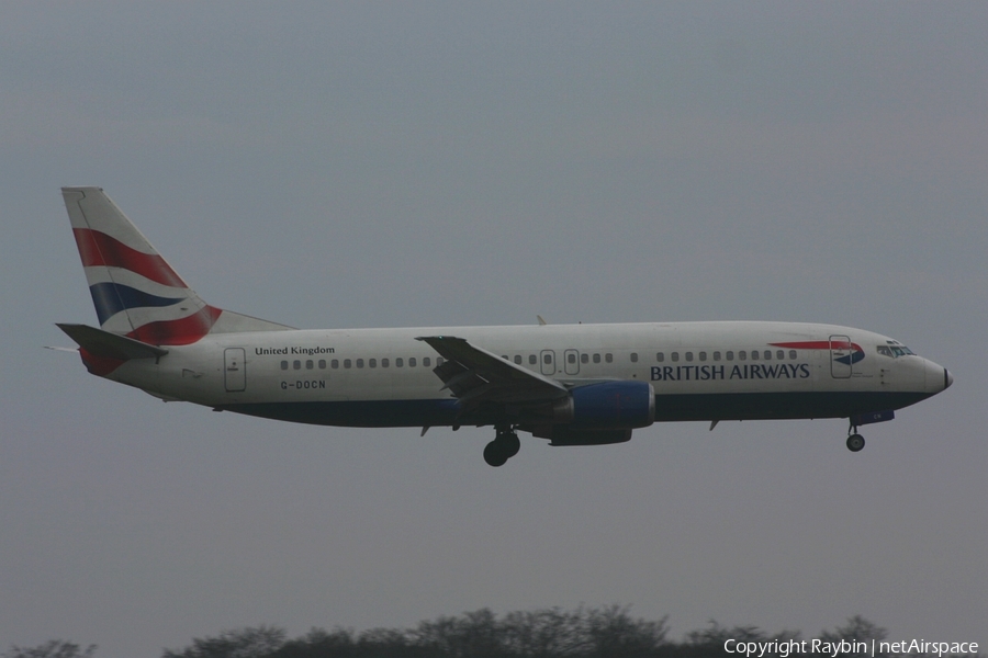 British Airways Boeing 737-436 (G-DOCN) | Photo 547239