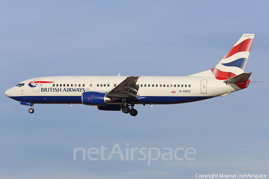 British Airways Boeing 737-436 (G-DOCO) | Photo 293686