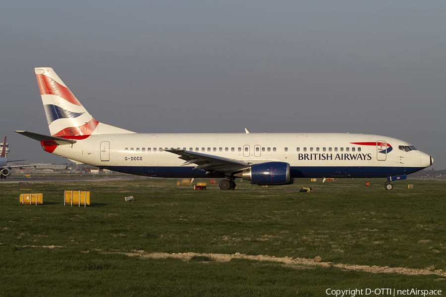 British Airways Boeing 737-436 (G-DOCO) | Photo 288474