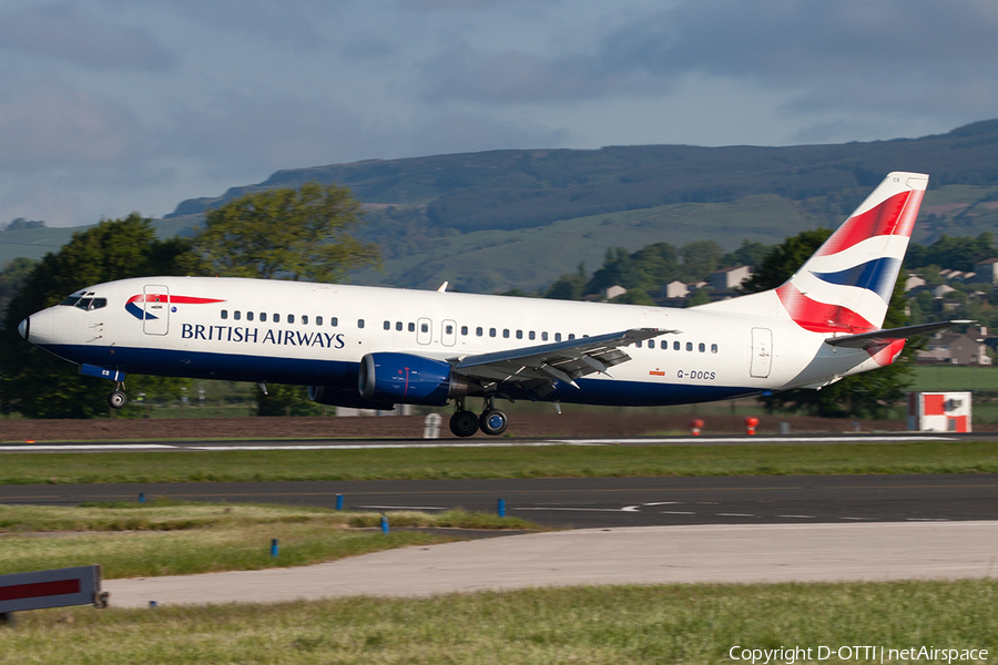 British Airways Boeing 737-436 (G-DOCS) | Photo 200689